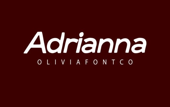 Adrianna Font: A Romantic Typeface for Editorial Design