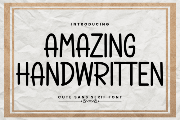 Amazing Handwritten Font for Small Business Branding