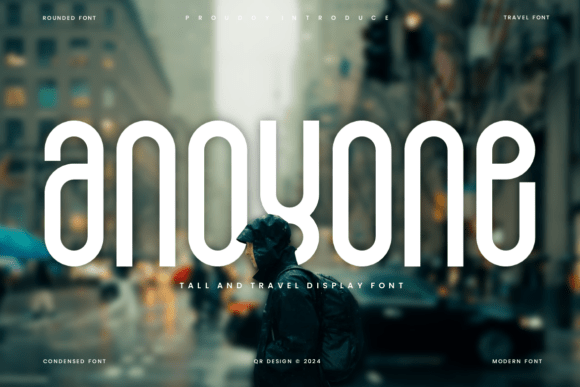 Anoyone: A Bold Sans Serif Font for Modern Branding