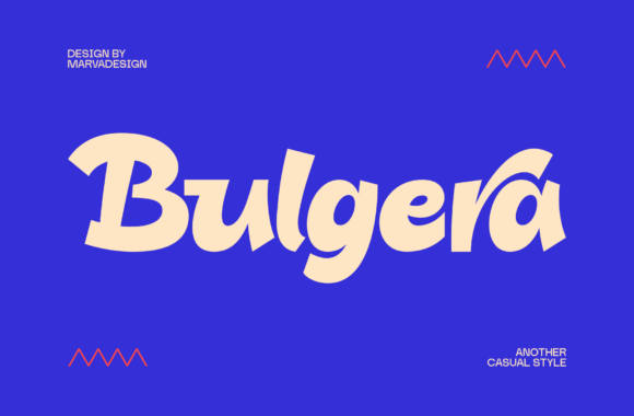 Bulgera Typeface for Modern Editorial Design