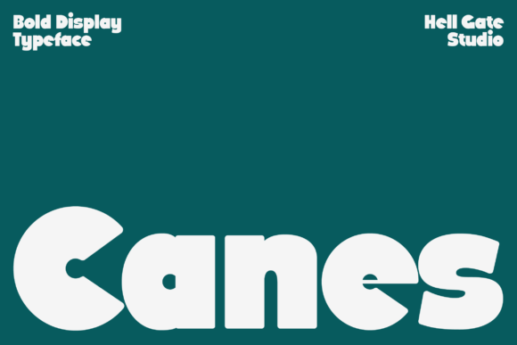 Canes Typeface: Elevate Your Campaign Visuals