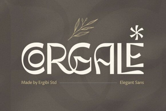 Corgale Font for Modern Web Design