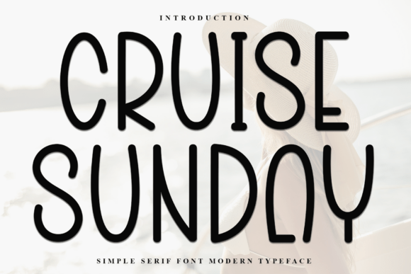 Cruise Sunday: A Festive Typeface for Holiday Crafts