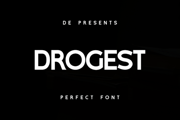 Drogest: A Bold Sans Serif for Modern Editorial Design