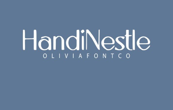 Elevate Web Design with the Handinestle Typeface