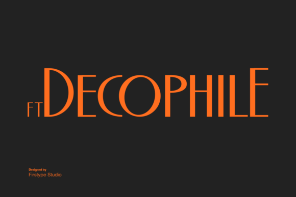 Ft Decophile Font for Elegant Maker Designs