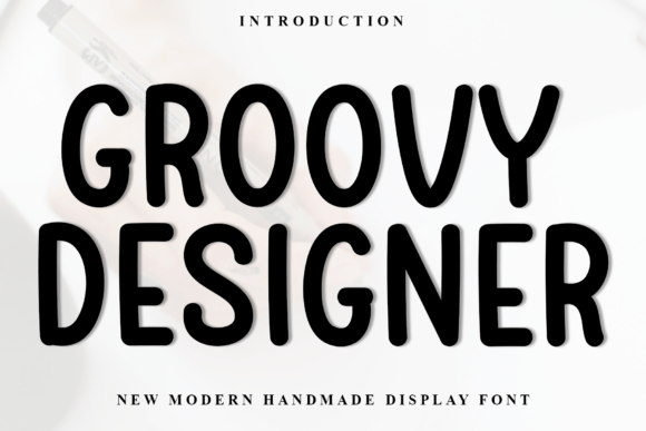 Groovy Designer: A Bold Typeface for Makers