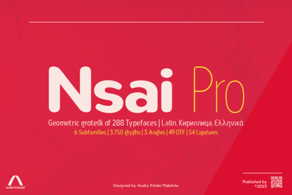 Nsai Pro Rounded Expanded: A Modern Typeface for Editorial Design