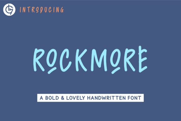 Rockmore Font: Bold Handwritten Style for Brands