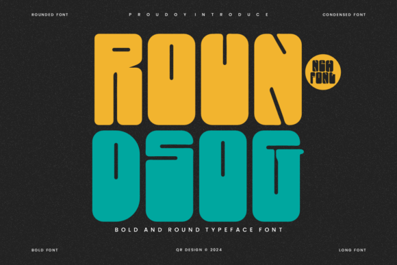 Roundsog: The Bold Round Font for Modern Web Design