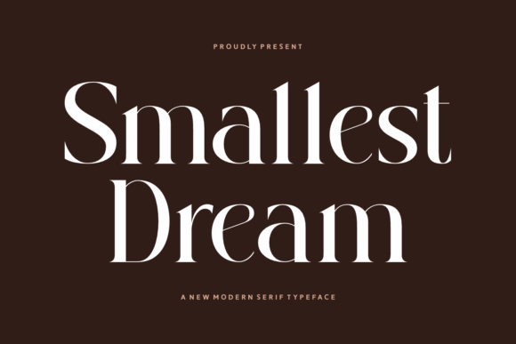 Smallest Dream Typeface for Elegant Craft Projects