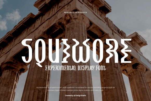 Squiwore Font: A Modern Sans Serif for Editorial Design