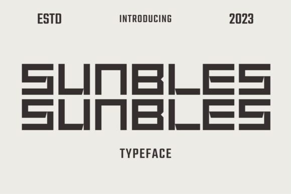 Sunbles Font: The Modern Sans Serif for Handmade Brands