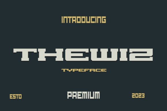 The Wiz: A Bold Sans Serif Typeface for Modern Editorial Design
