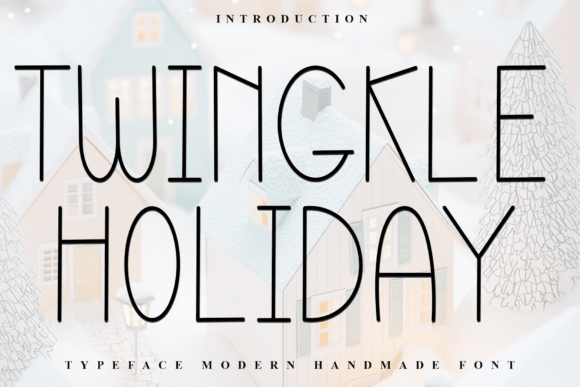 Twingkle Holiday: A Soft Sans Serif for Editorial Design