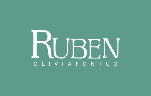 Using Ruben Font for Authentic Handwritten Branding